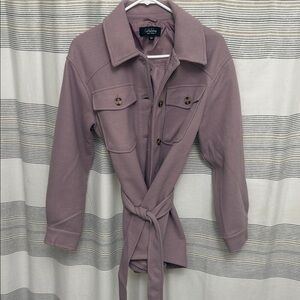 COFFEESHOP 
Julielle Tie-Waist Coat